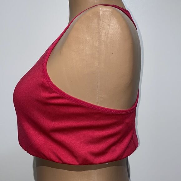 Riccardo Tisci x Nike Women's Pink Pullover Racerback Athletic Bra Size Large - Picture 2 of 7